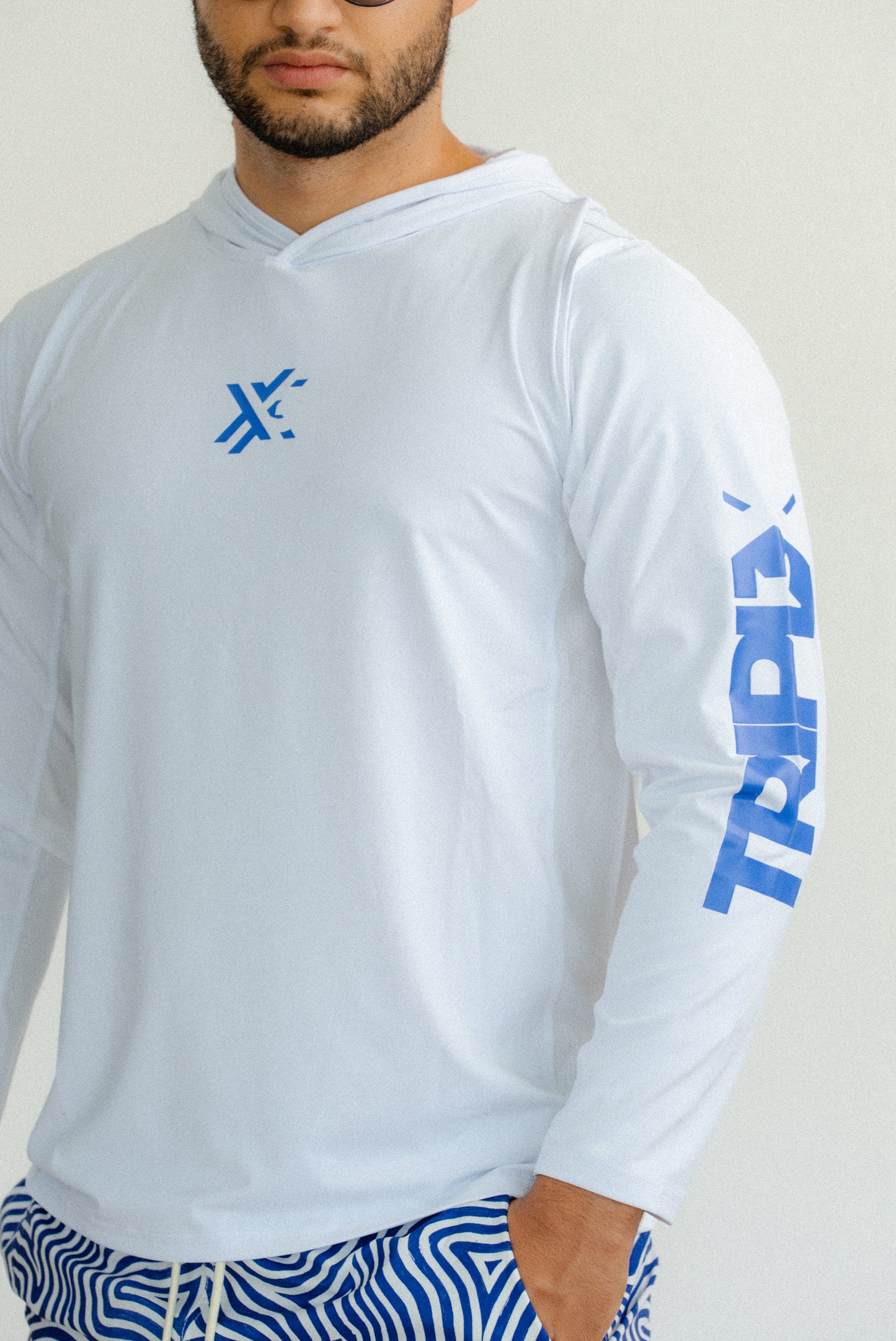 Long Sleeve Rash Guards with Hoodie