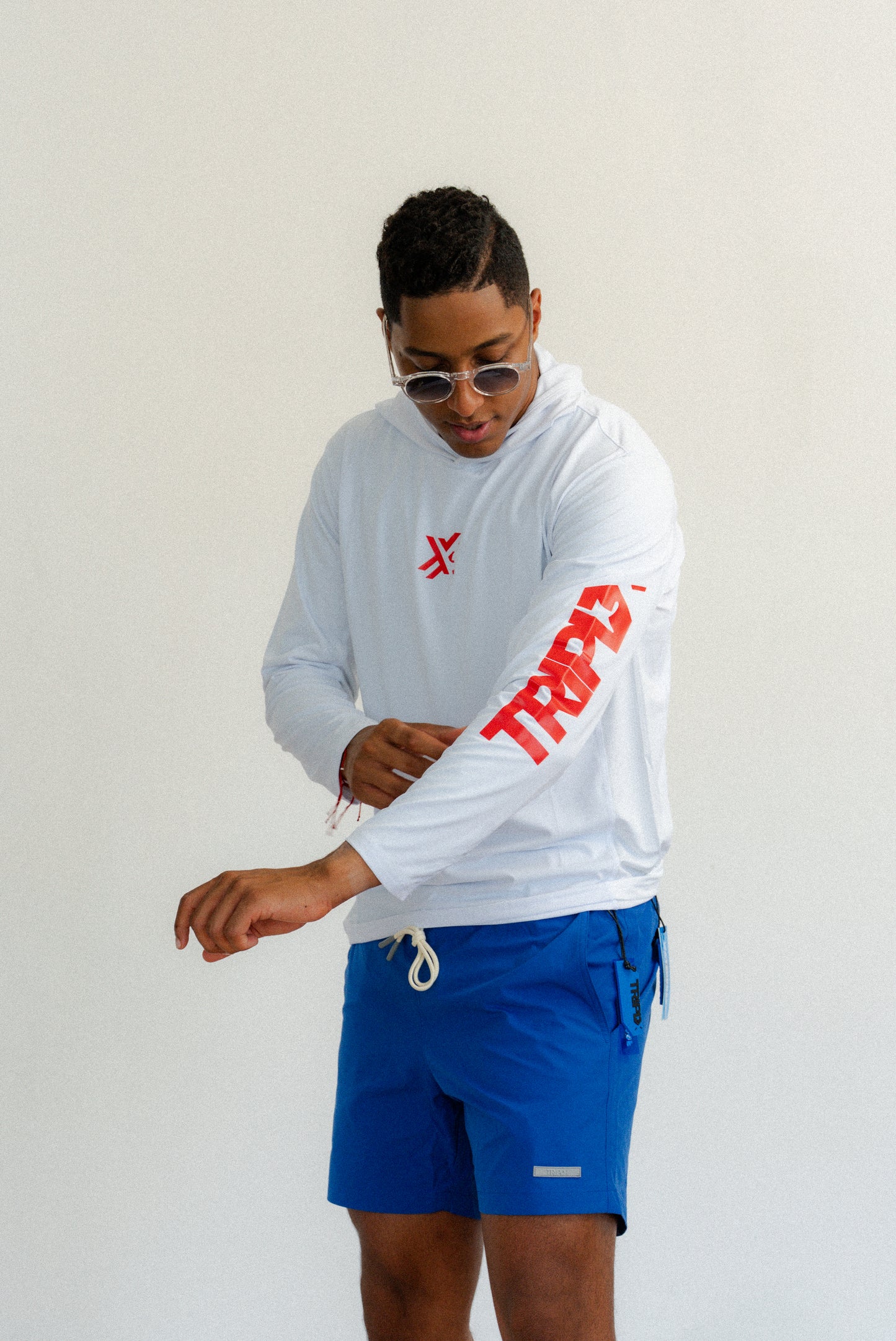 Long Sleeve Rash Guards with Hoodie