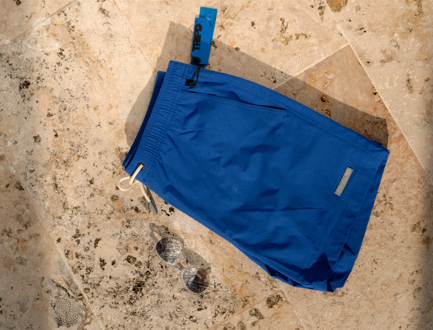 Blue Swim Short