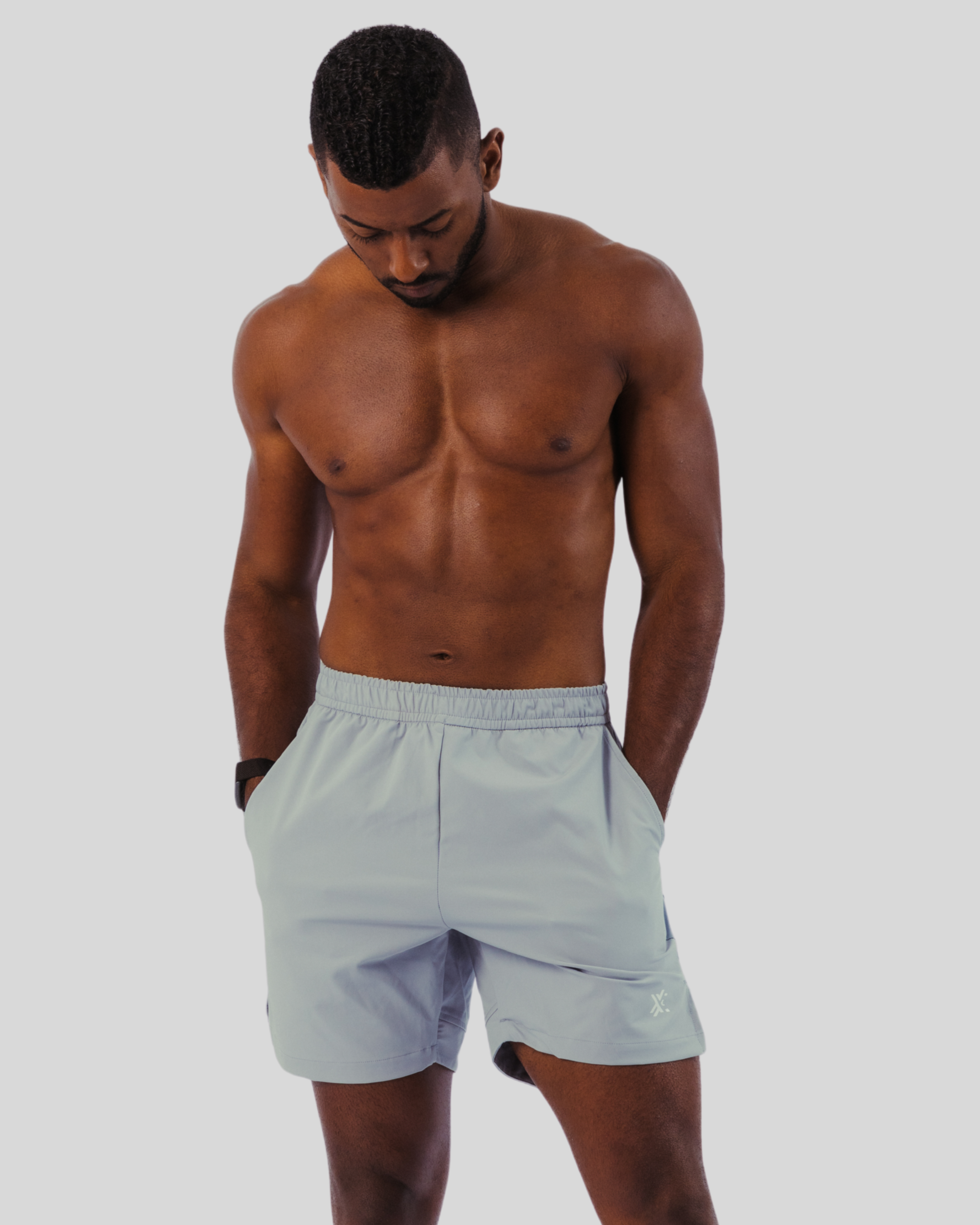 Limitless Sport Short Gray 7"