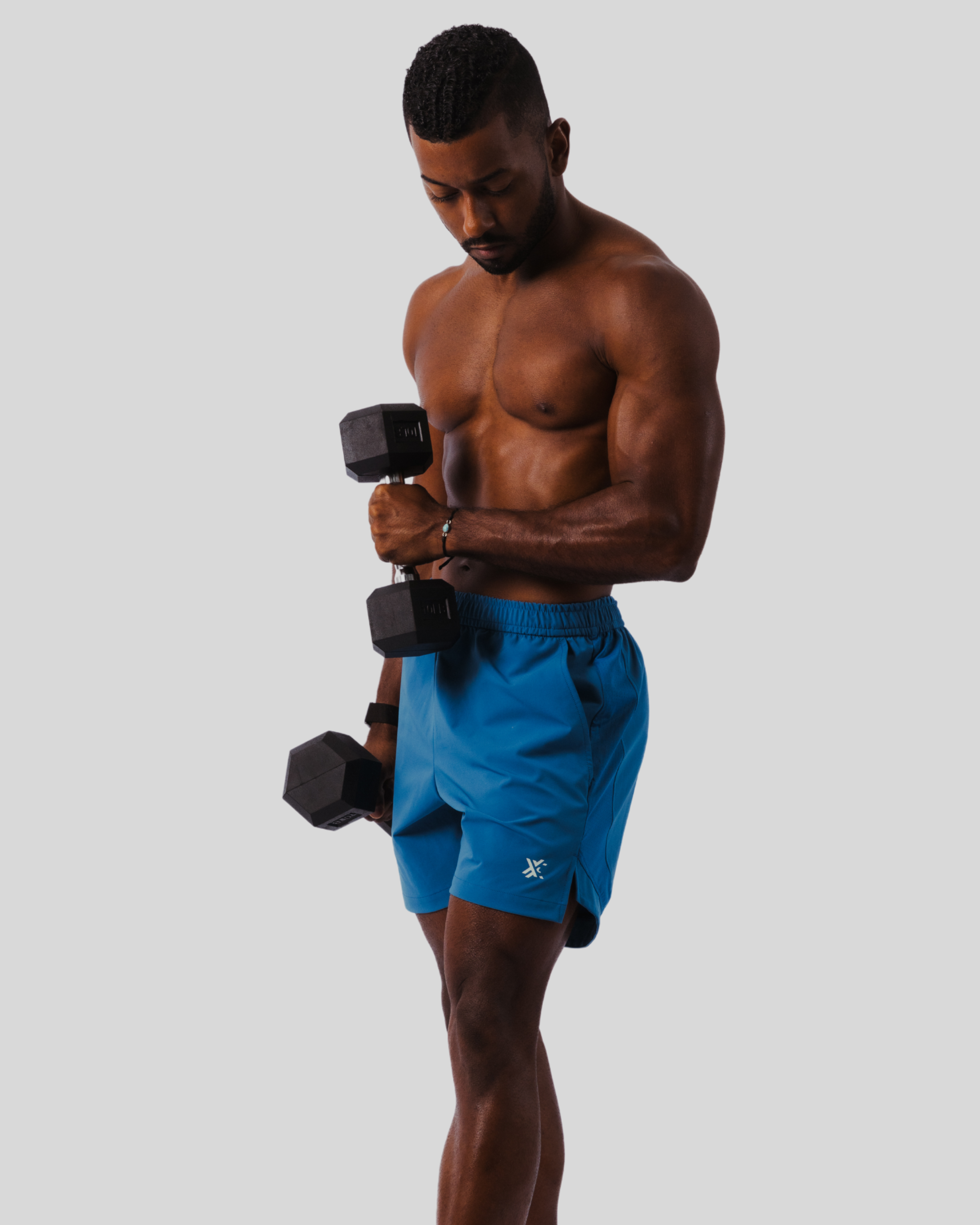 Limitless Sport Short Blue 7"-2