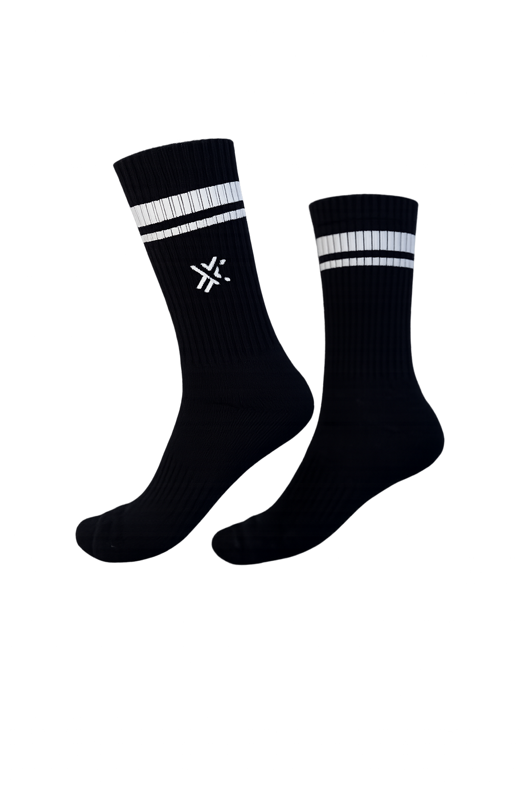 STRIPE SOCKS - BLACK