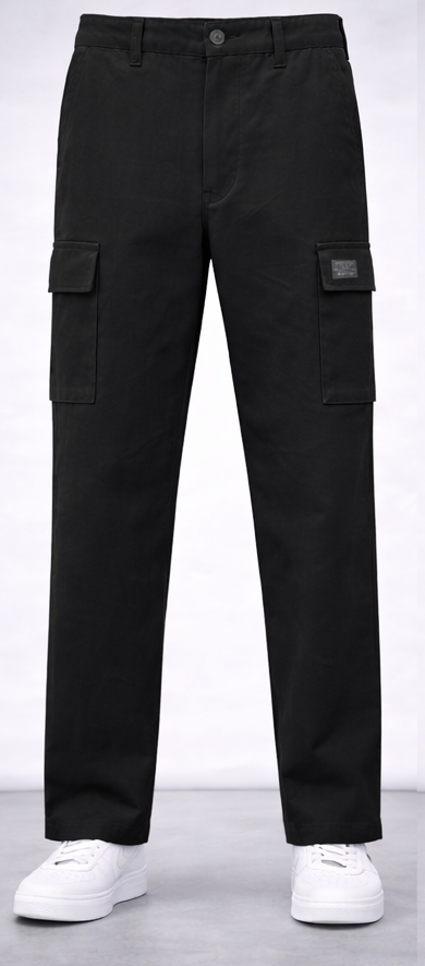 Cargo Pants Black-3