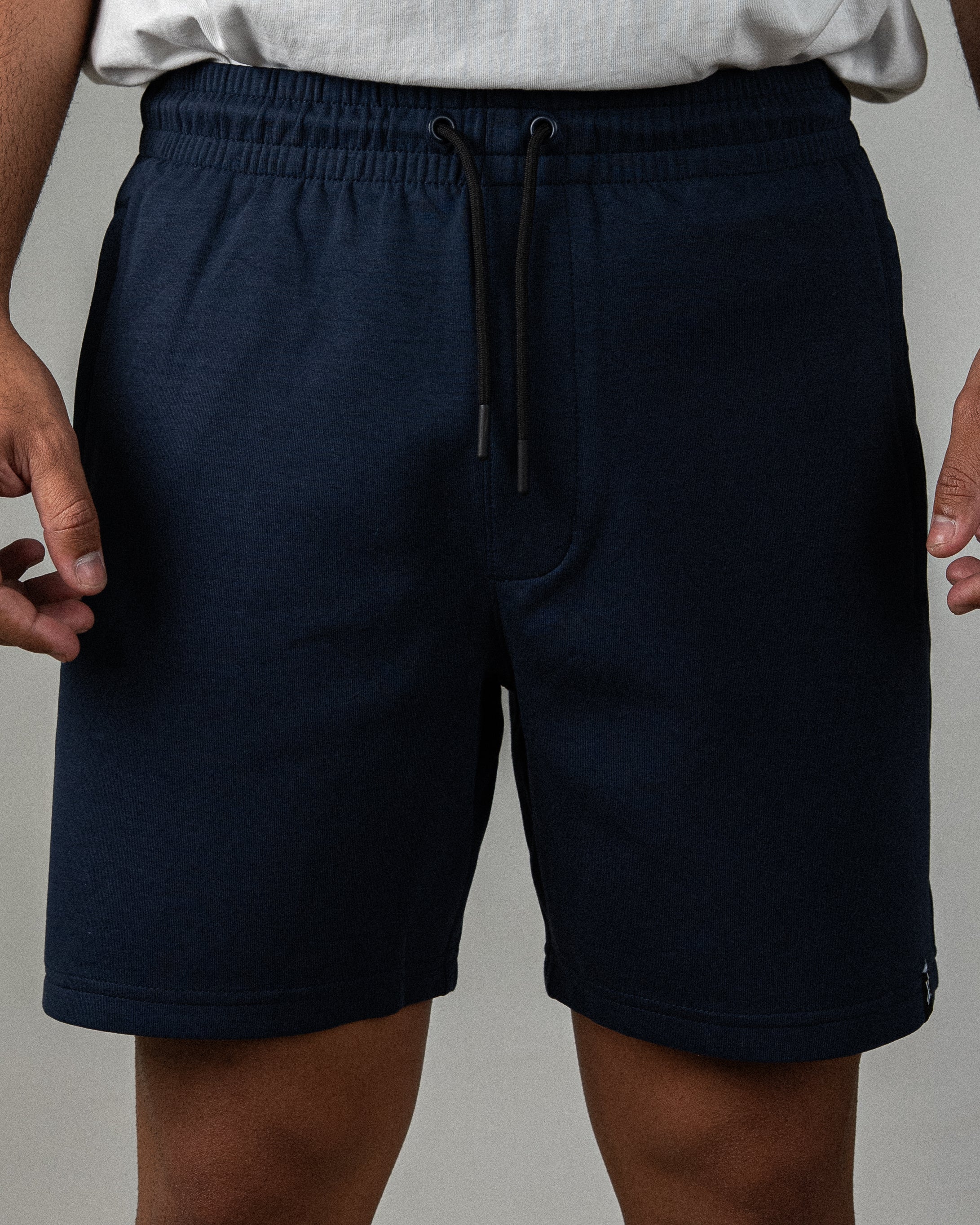 Basic Shorts Navy Blue – Men's Athletic Moisture-Wicking Shorts