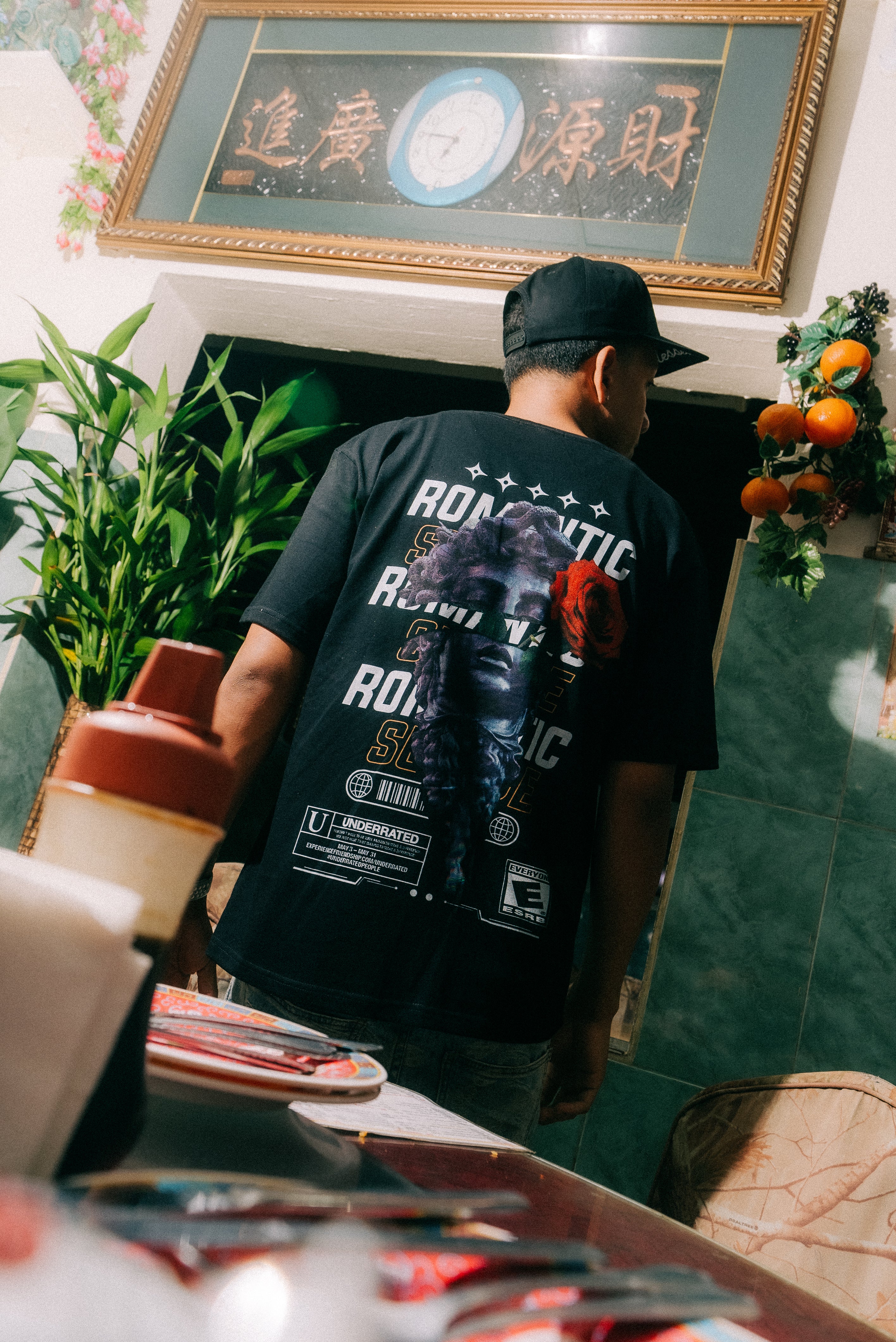 Romantic Graphic T-Shirt – Men's Streetwear Premium Cotton Tee
