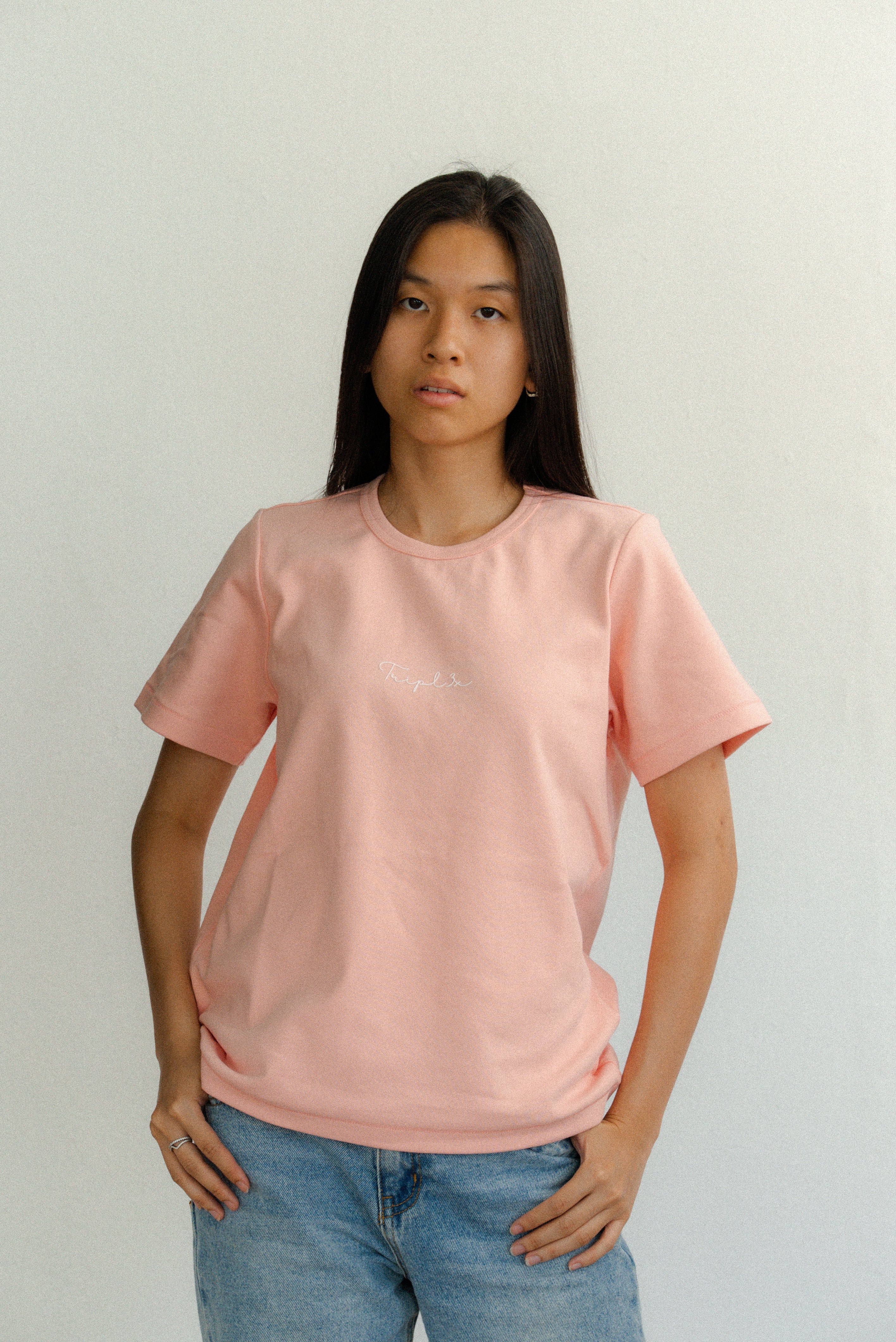 Powder Pink T-shirt-2
