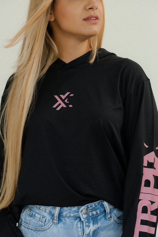 Long Sleeve Rash Guards with Hoodie