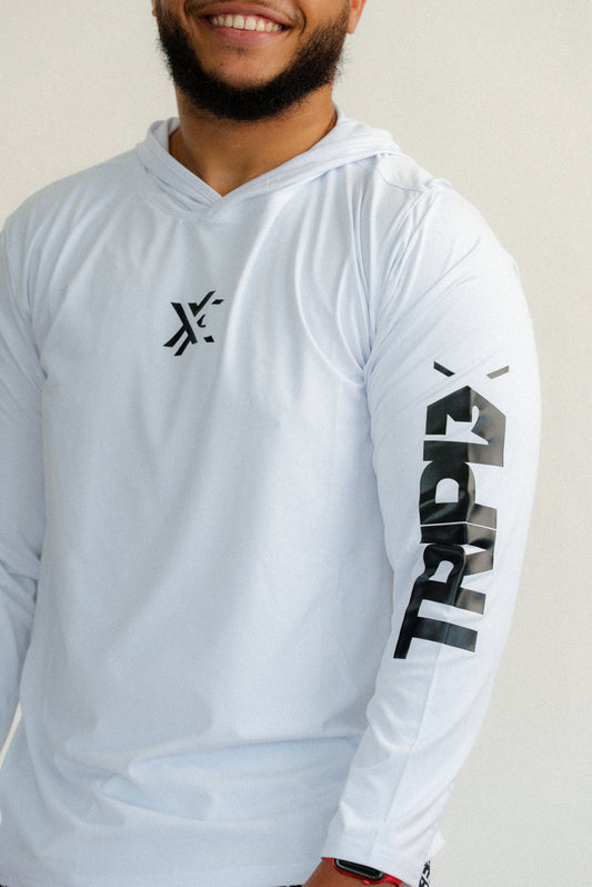 Long Sleeve Rash Guards with Hoodie
