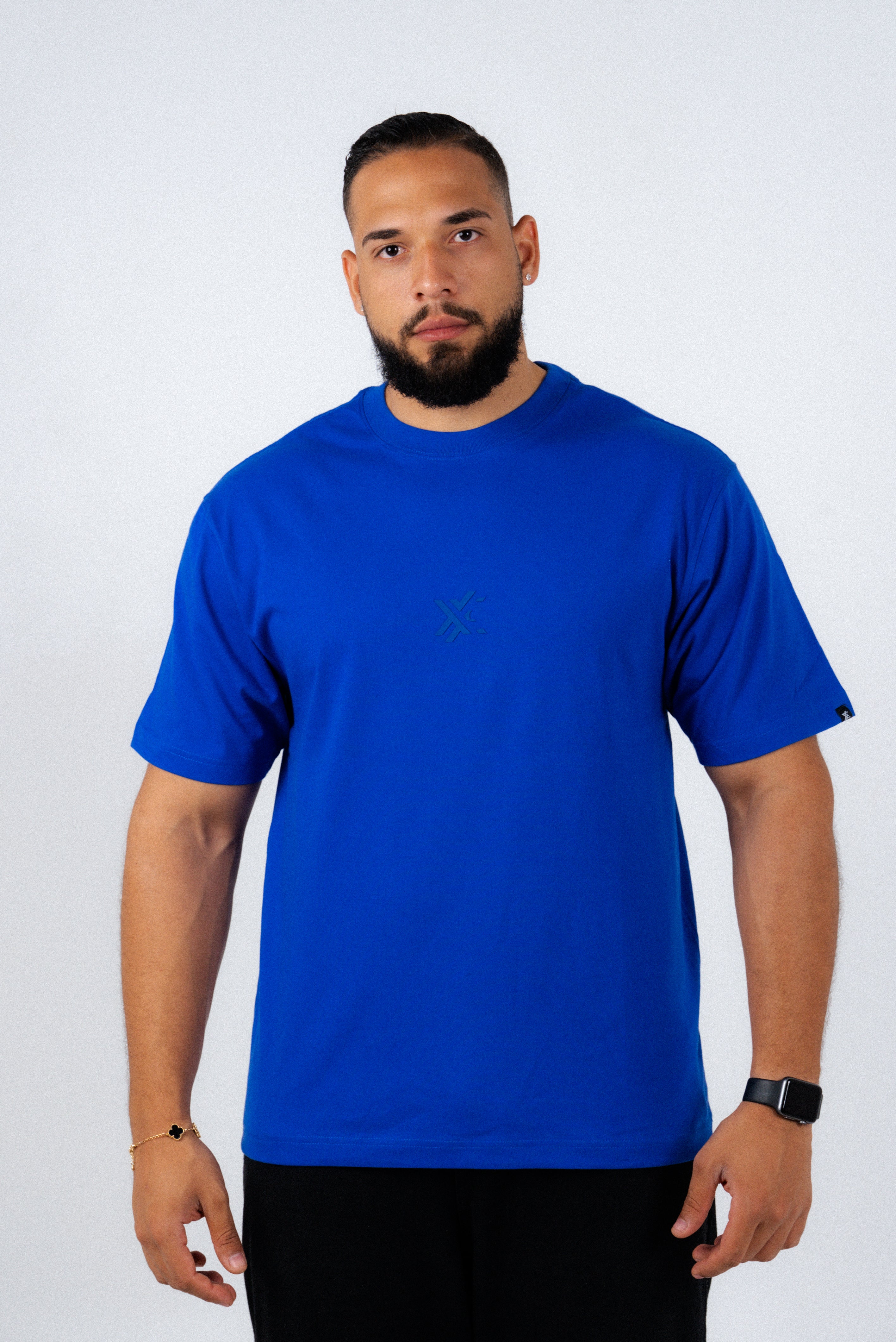 Full Blue Basic T-shirt