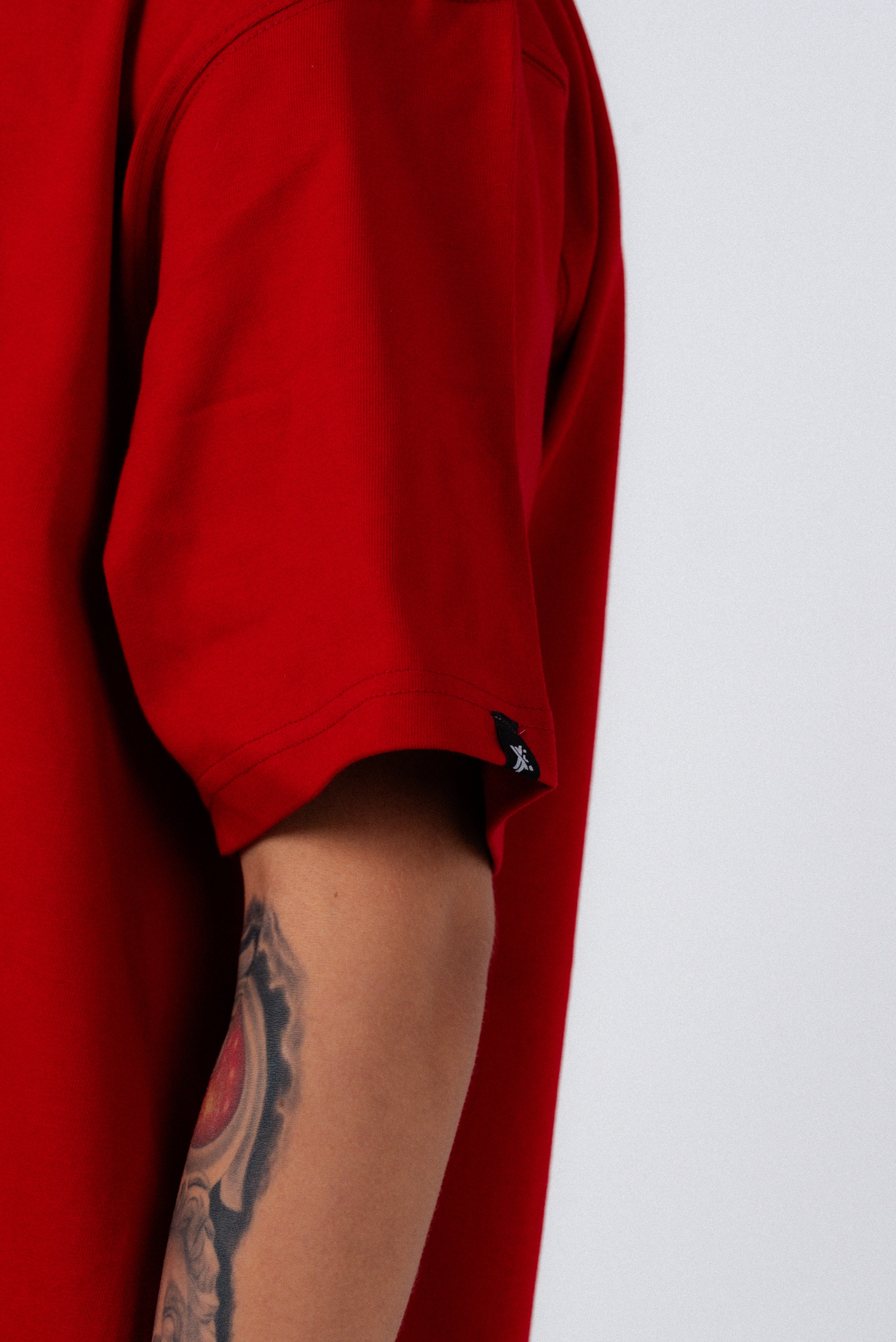 Gym Red Basic T-shirt-4