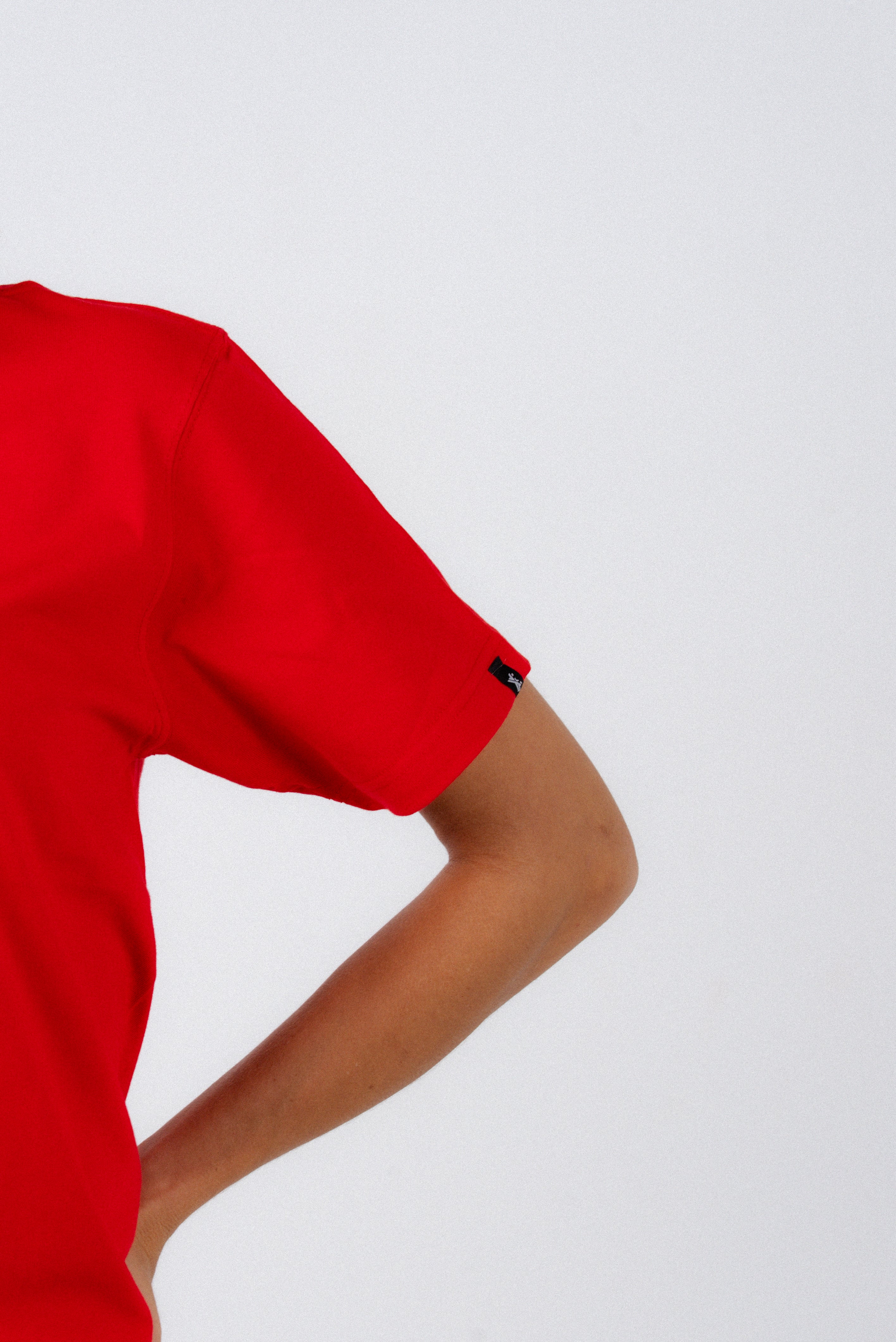 Big Red T-Shirt – Men's Relaxed Fit 3D Embroidery Premium Cotton-2
