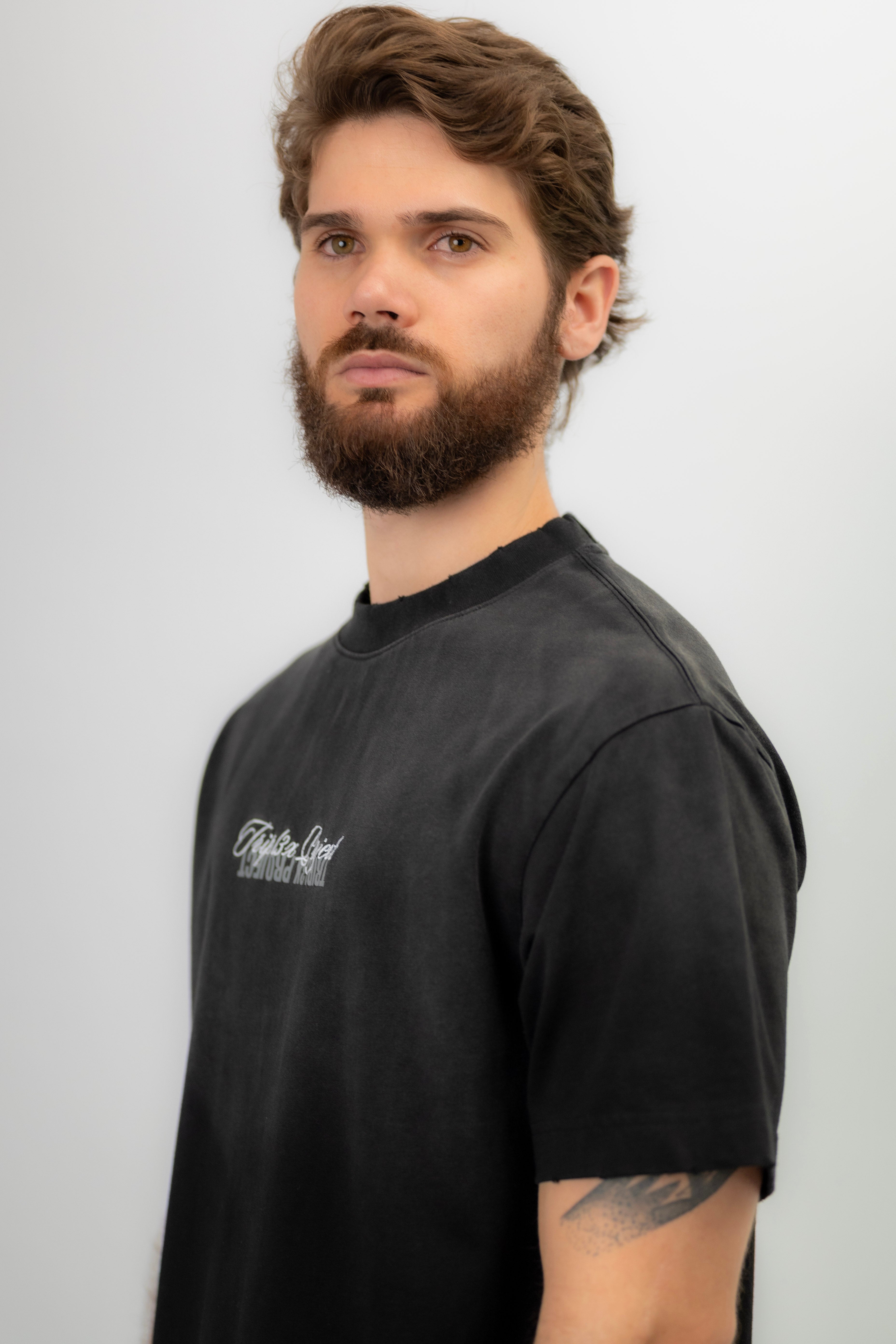 Sunfaded Wash T-Shirt - Reverse Logo