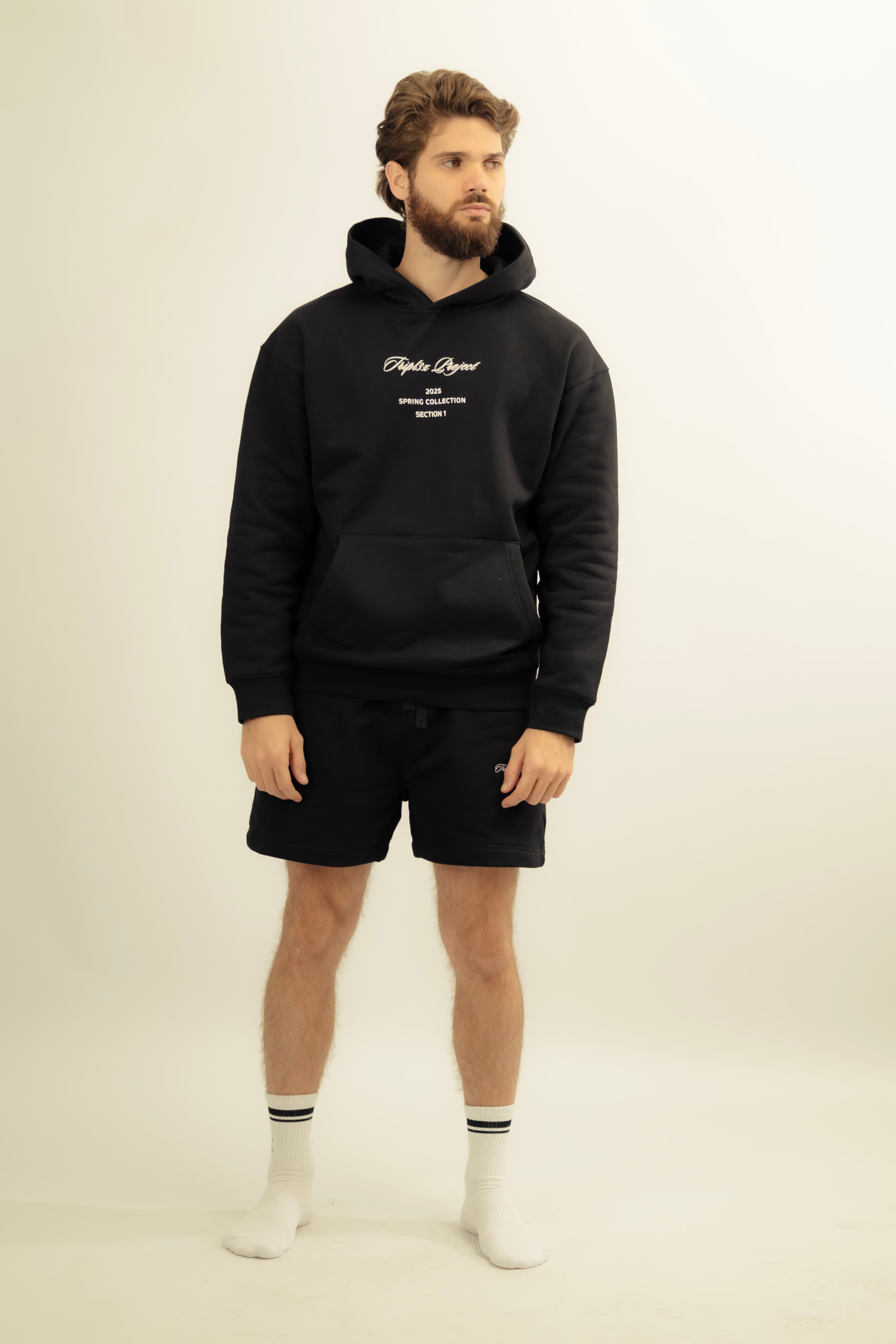 EXCLUSIVE CAPSULE HOODIE - BLACK-2