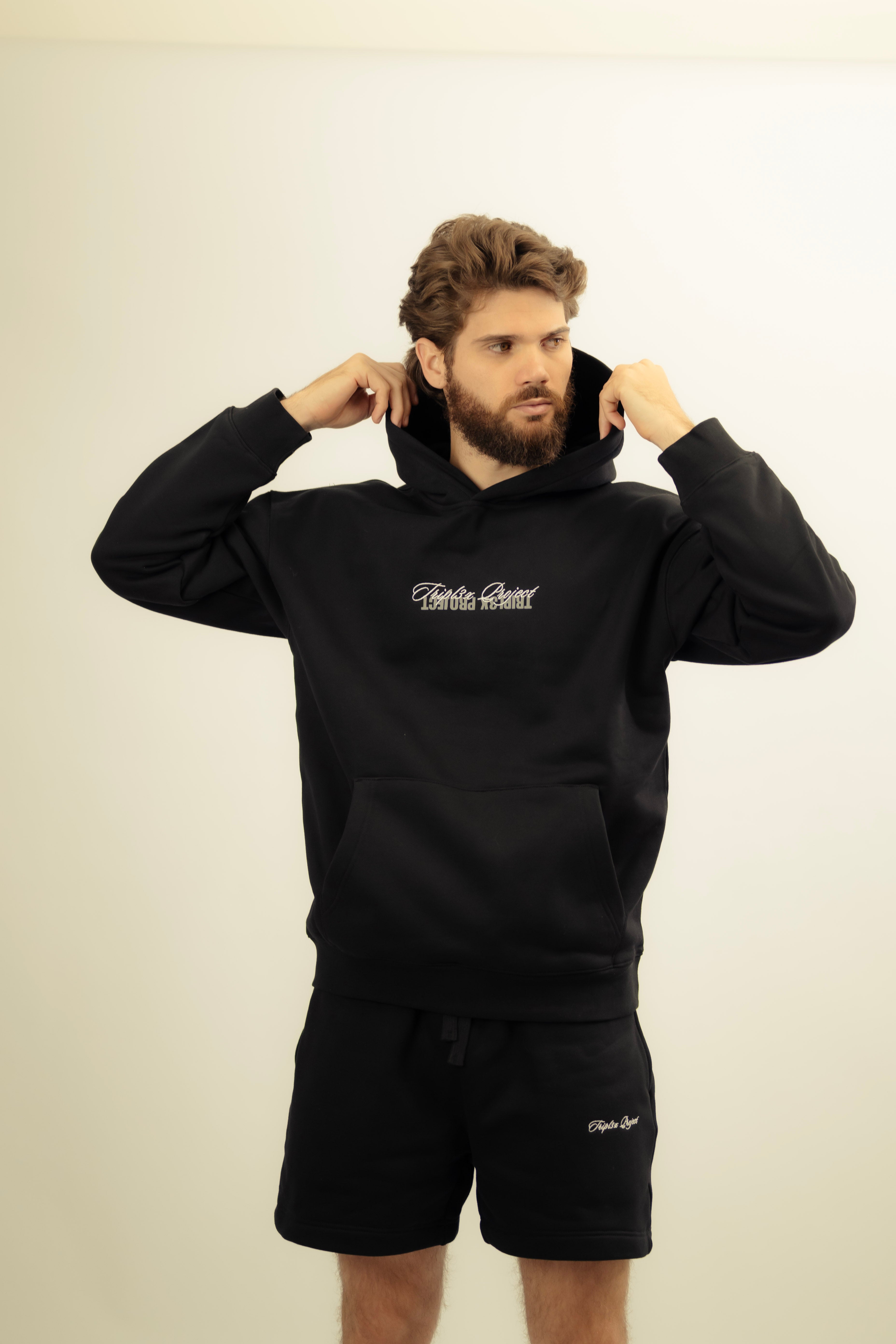 Reversed Logo Hoodie 