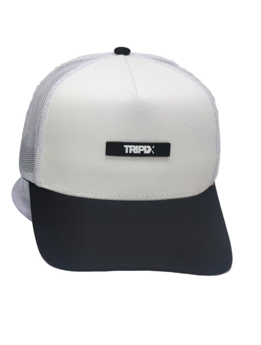 MESH HAT WHITE/BLACK