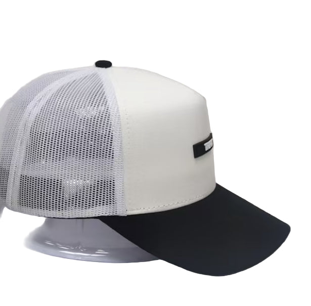 MESH HAT WHITE/BLACK