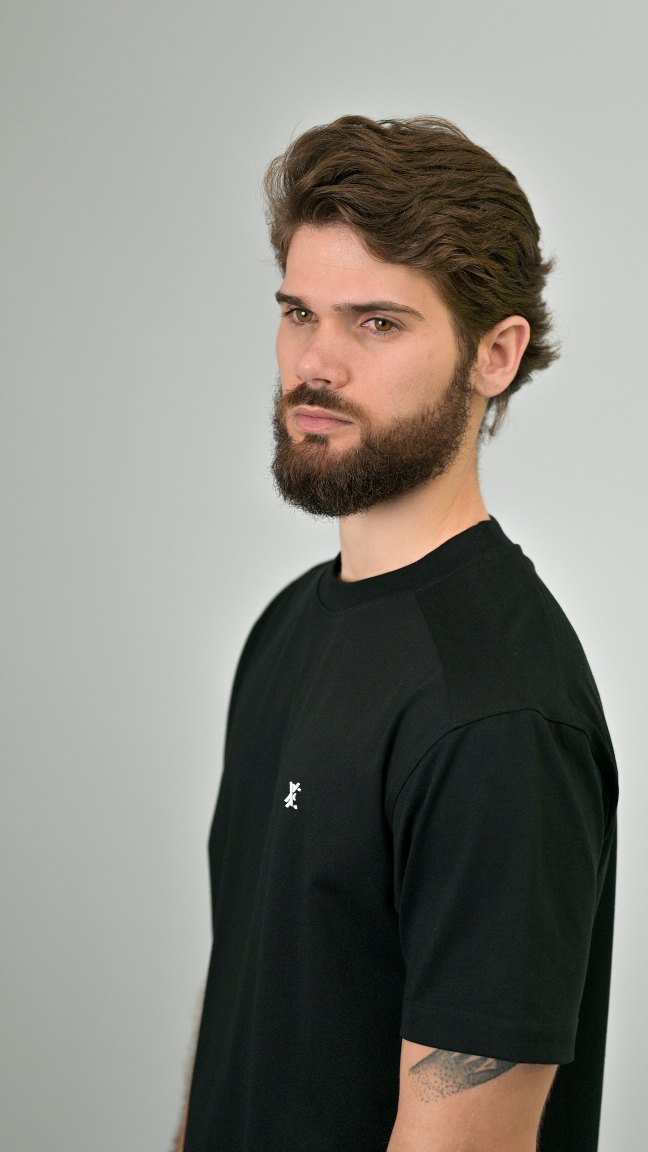 Basics 3.0 Black With White Logo-2