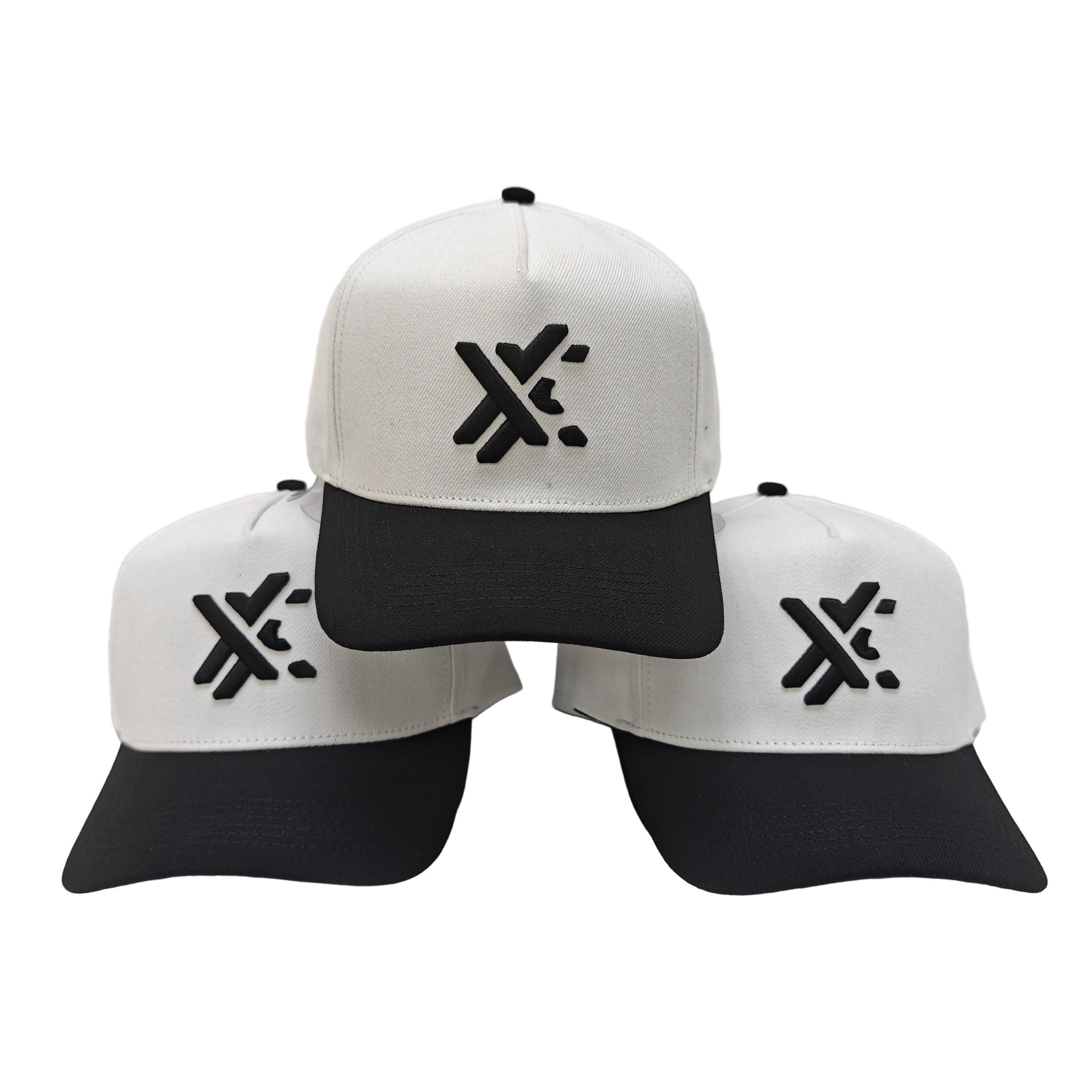 EMBLEM BLACK - WHITE/BLACK HAT