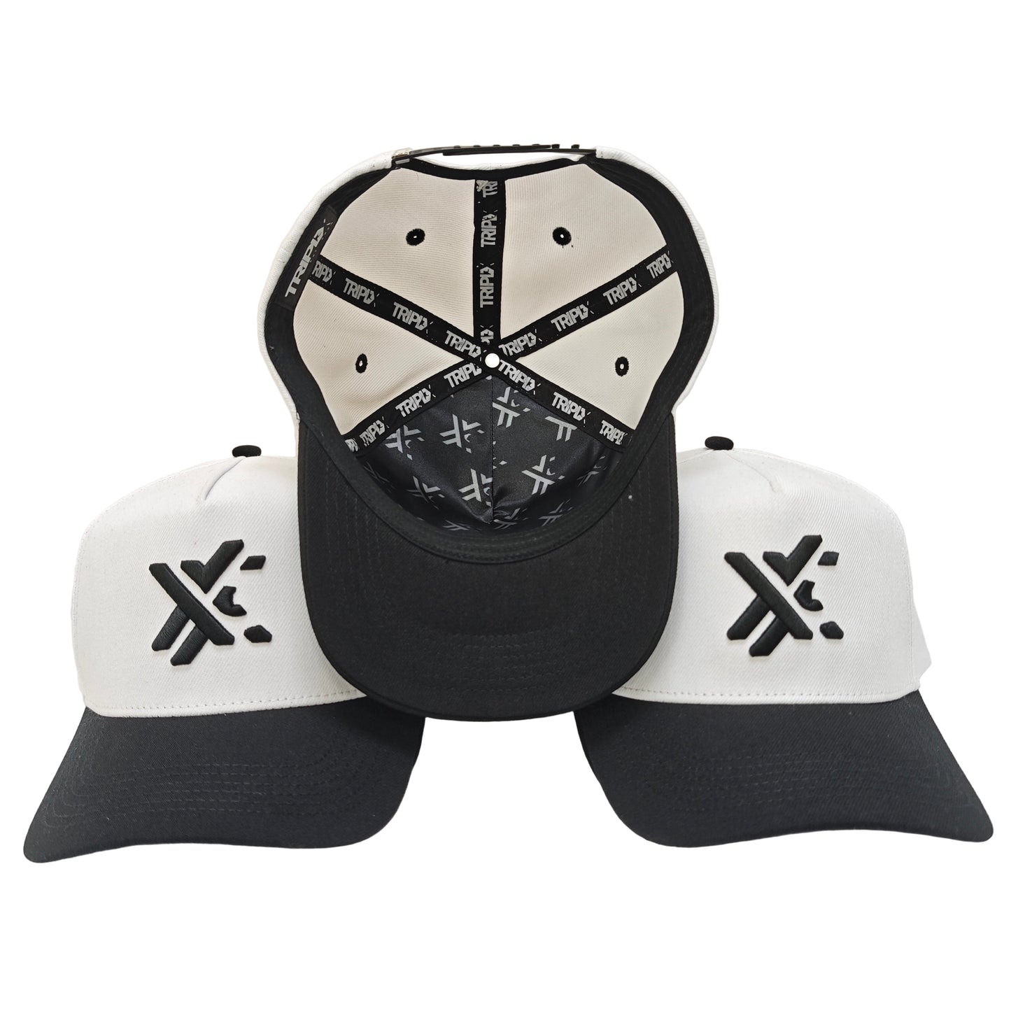EMBLEM BLACK - WHITE/BLACK HAT