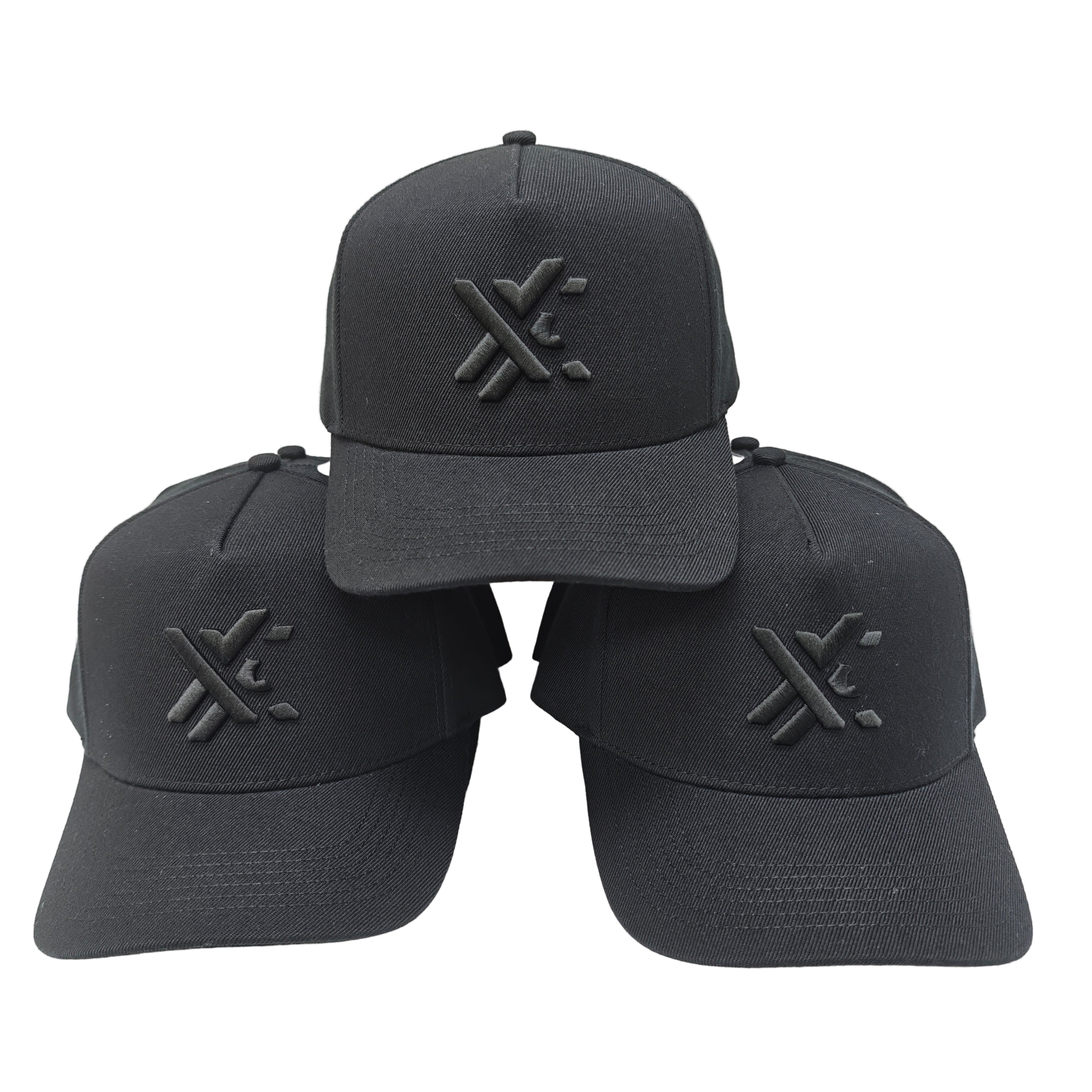 FULL BLACK LOGO HAT