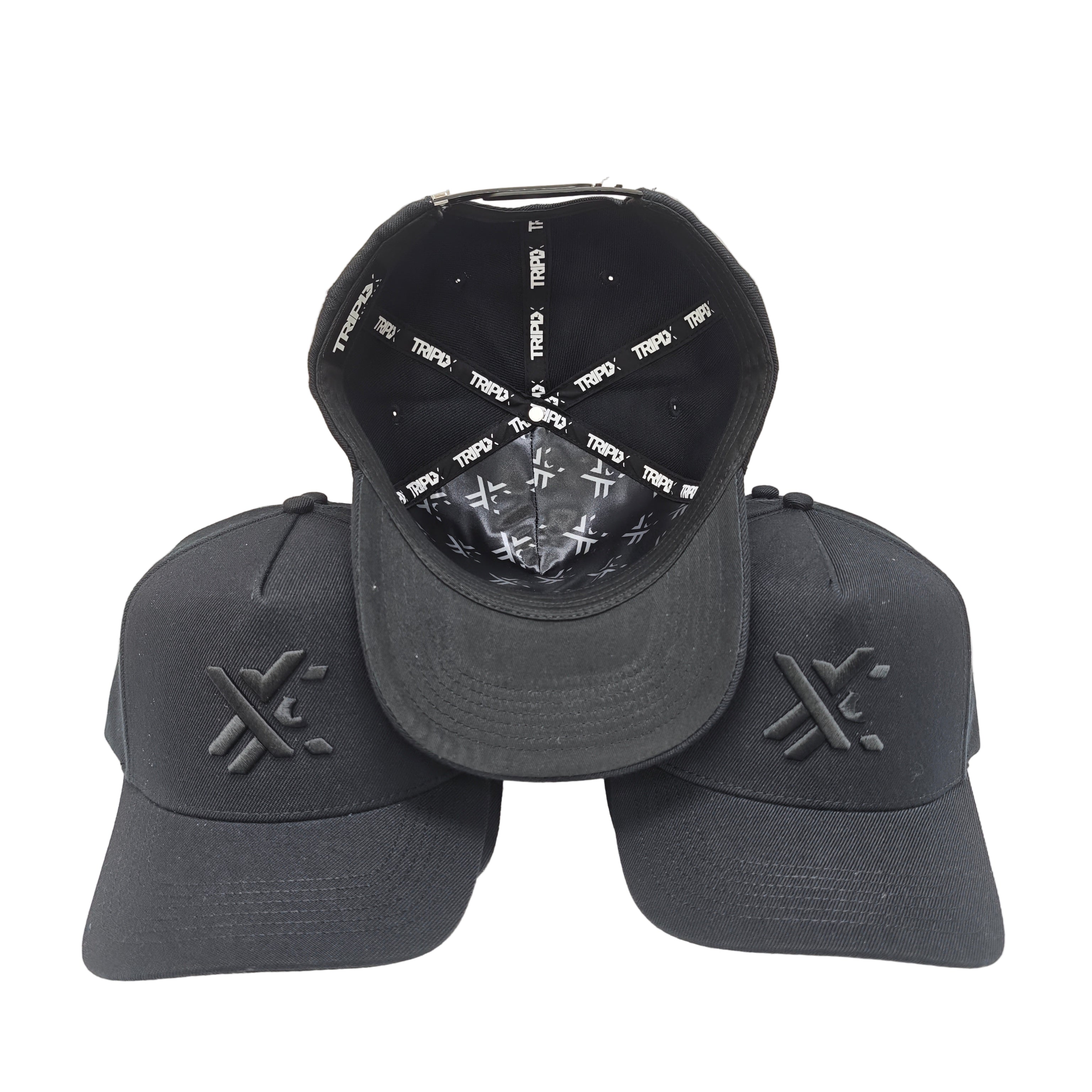 Full Black Logo Hat-2