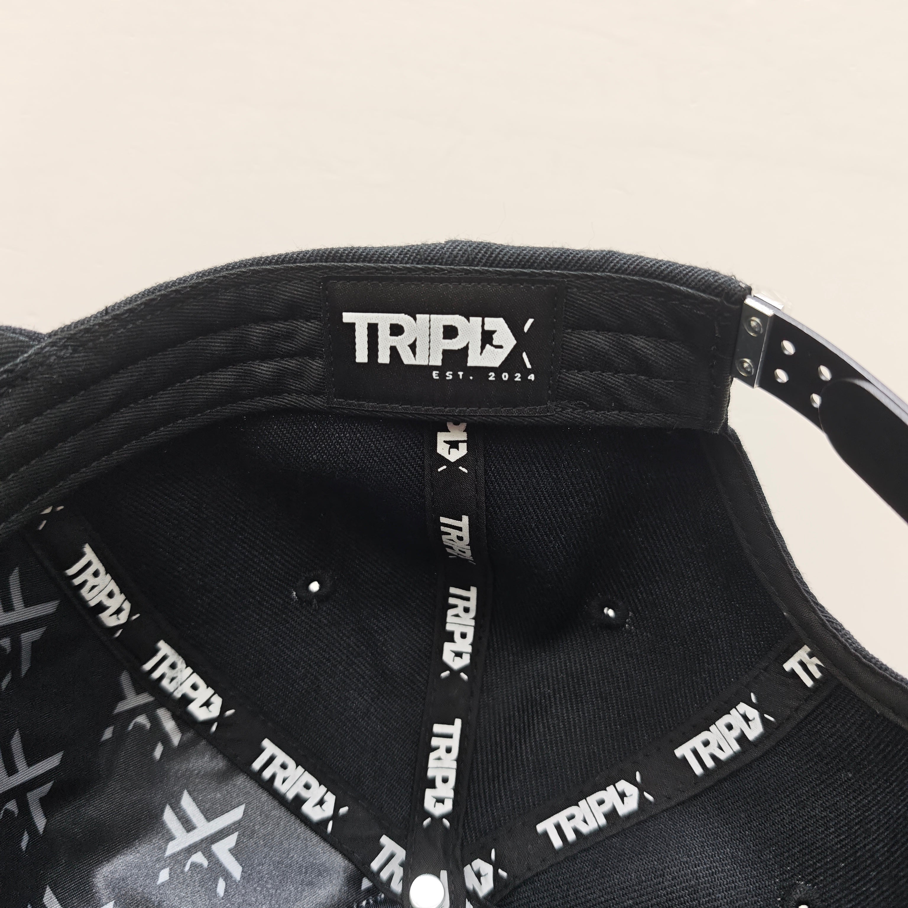 Full Black Logo Hat-5