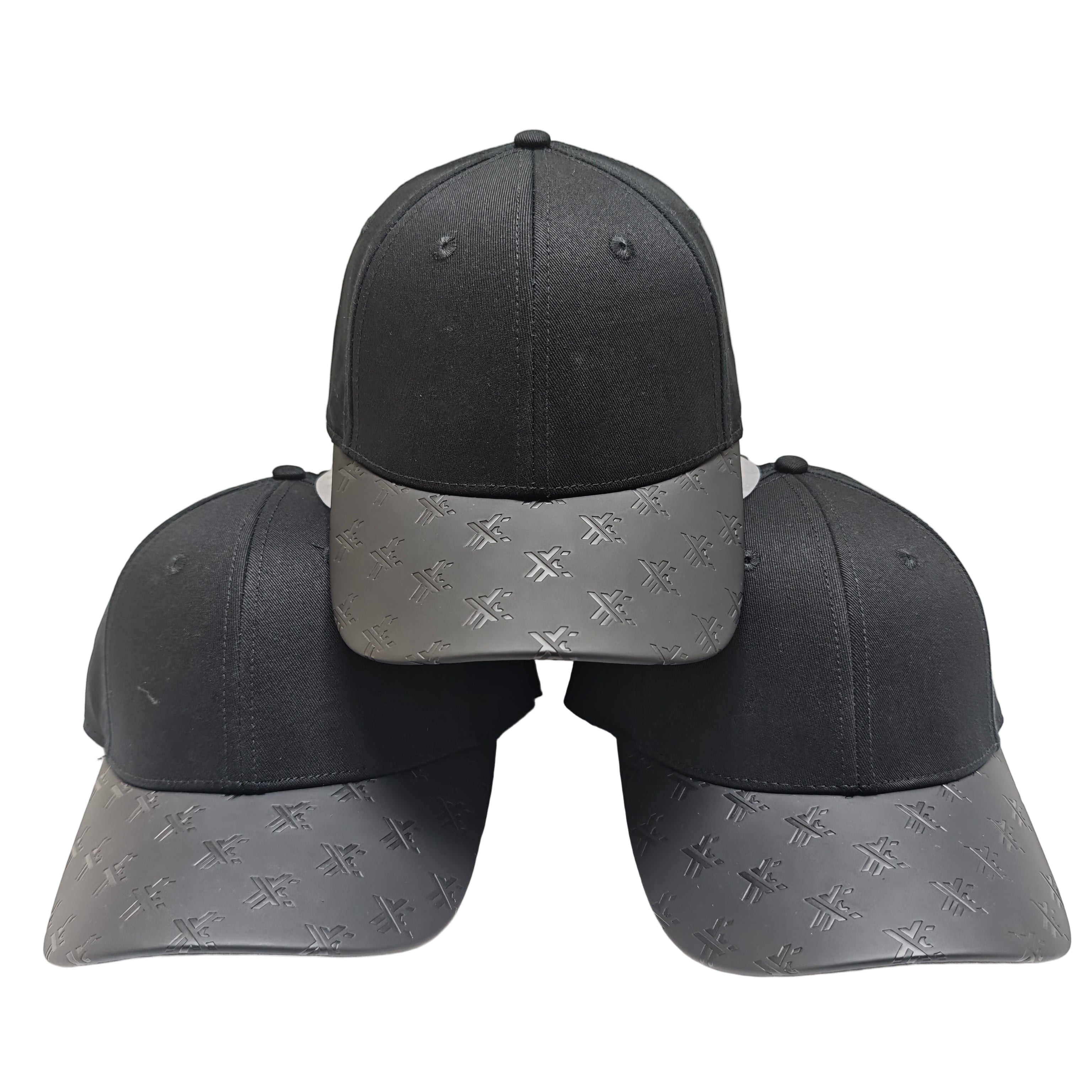 LEATHER - FULL BLACK HAT