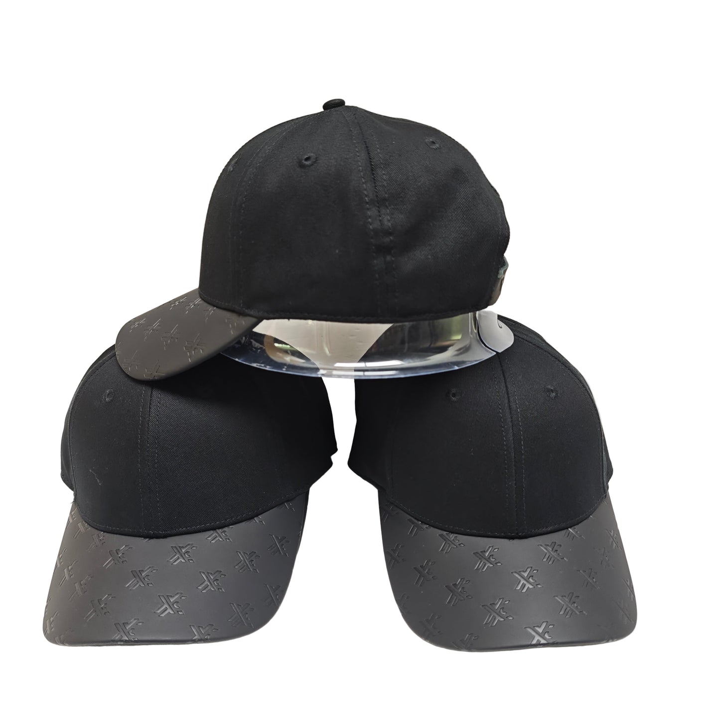 LEATHER - FULL BLACK HAT