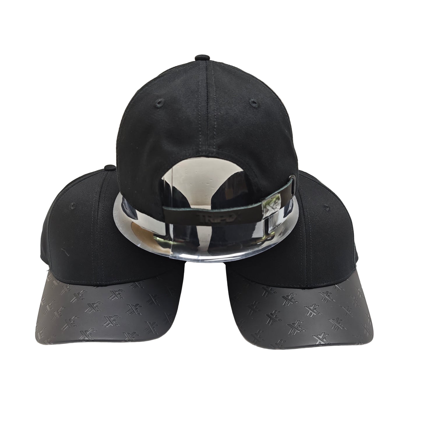 LEATHER - FULL BLACK HAT