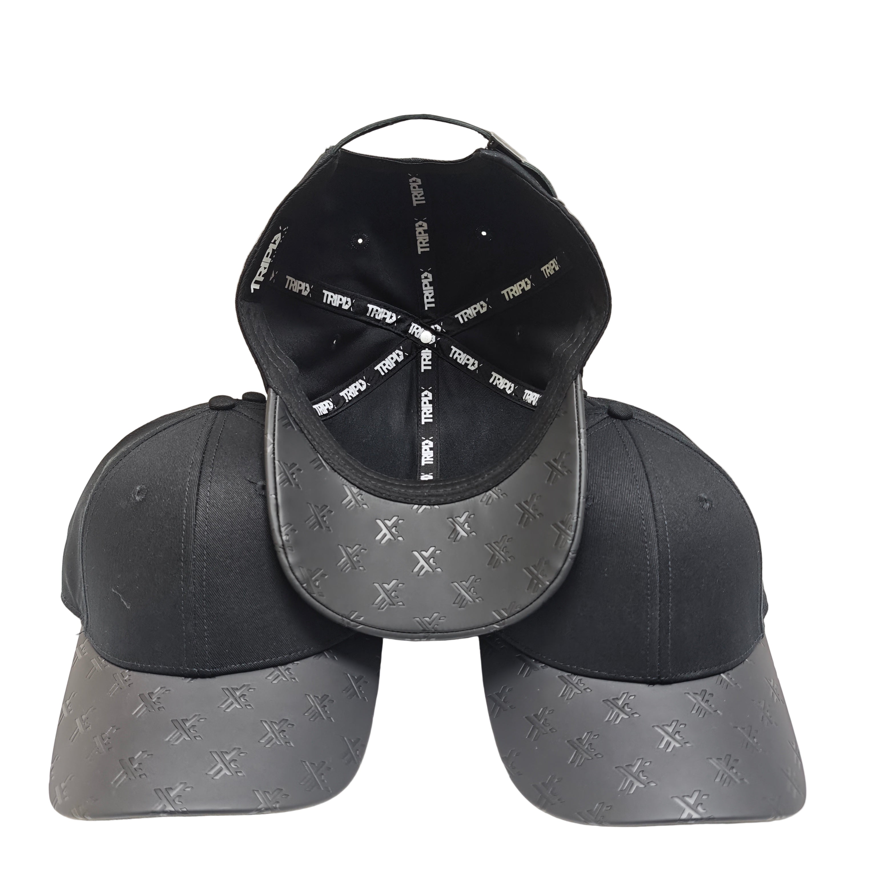 Leather - Full Black Hat-4