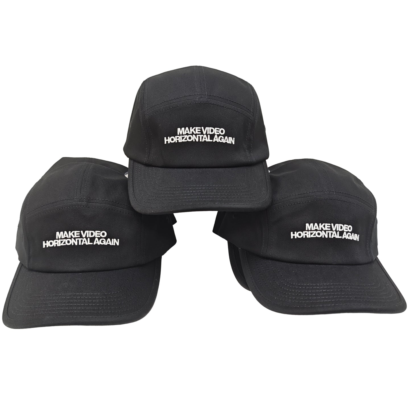 5 PANEL MAKE HORIZONTAL VIDEO - BLACK HAT