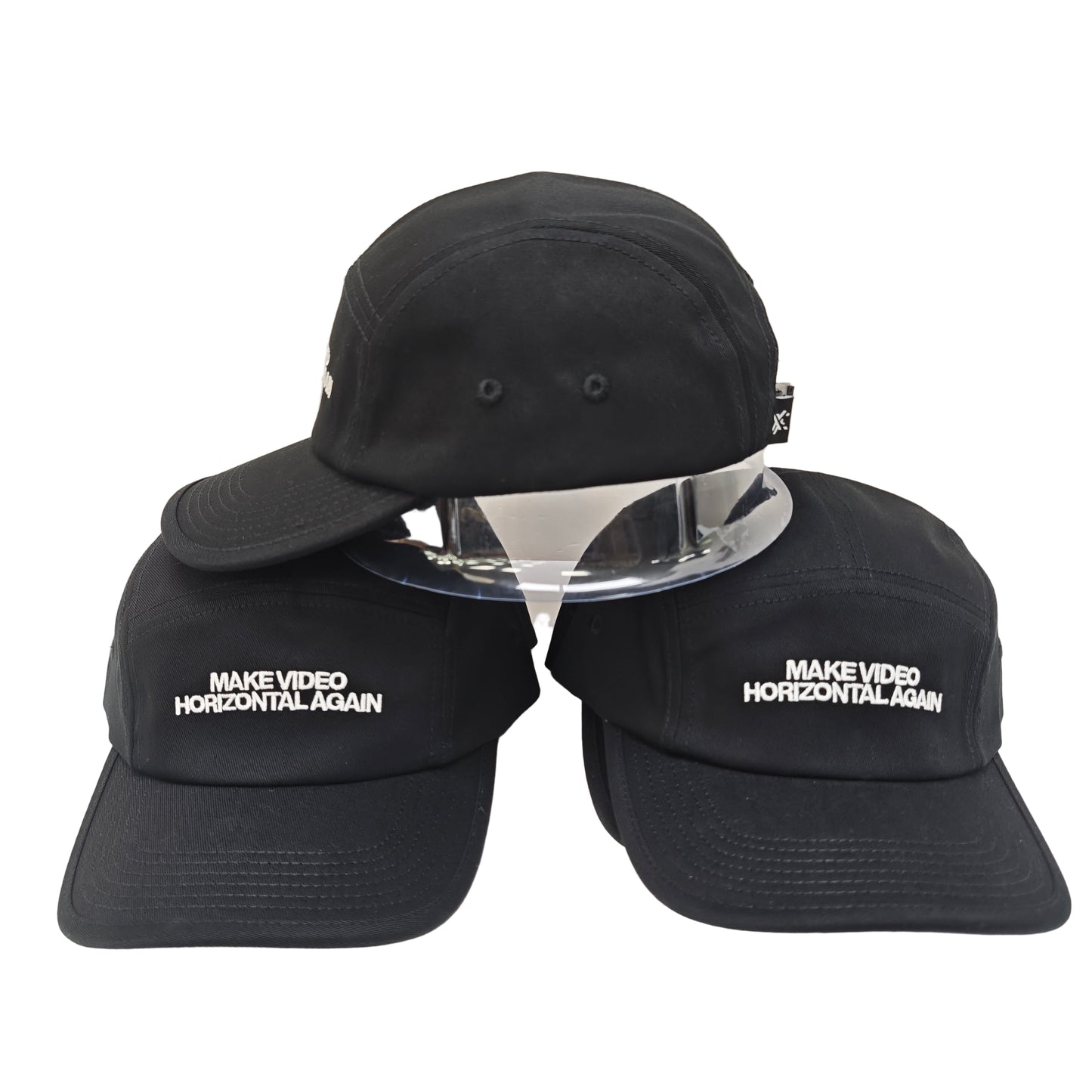 5 PANEL MAKE HORIZONTAL VIDEO - BLACK HAT