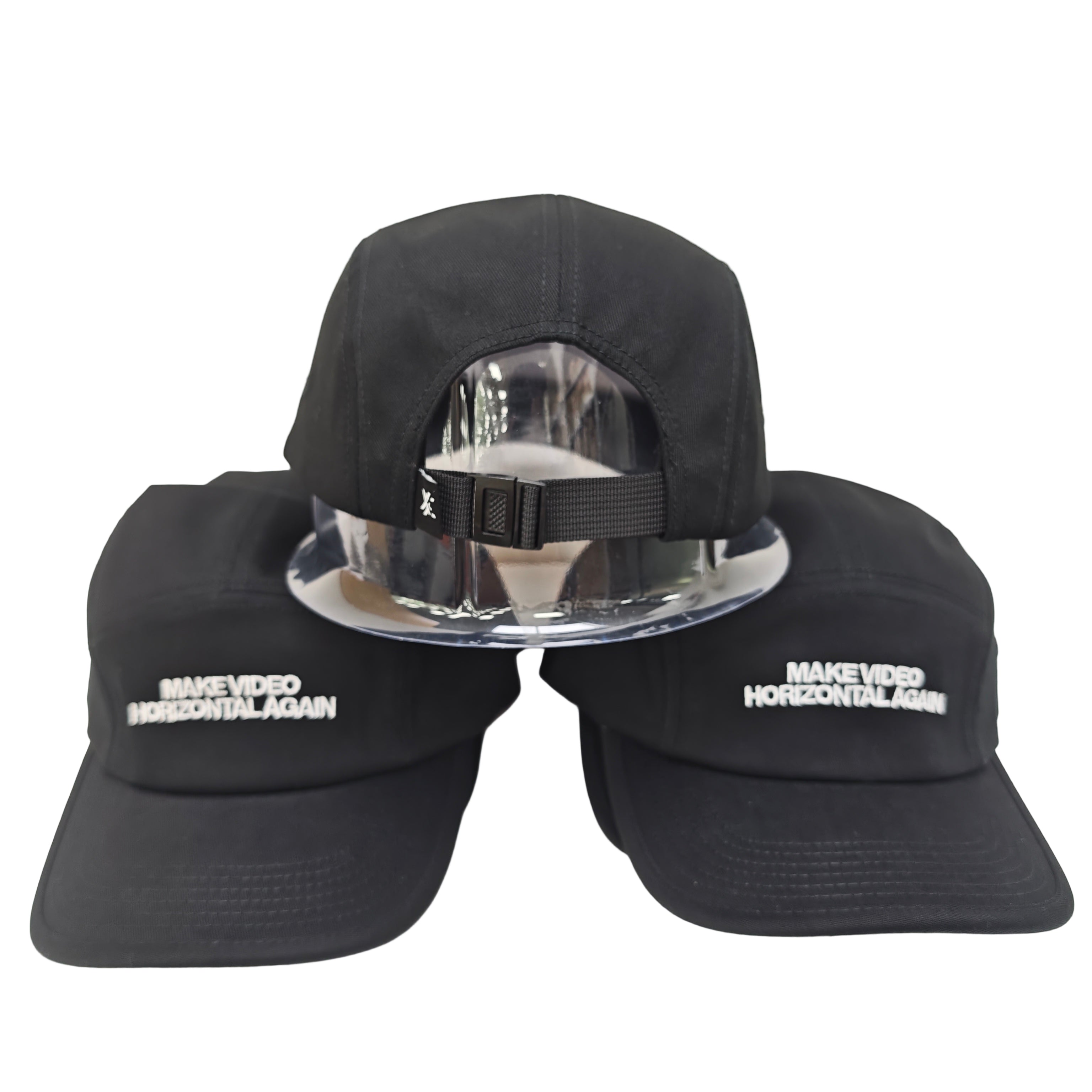 5 Panel Black Hat-3