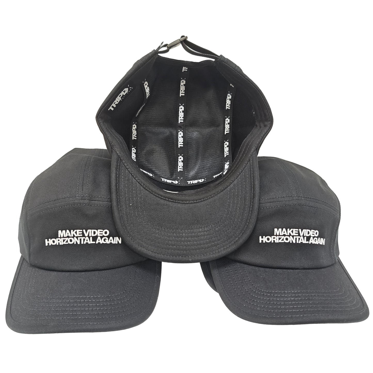 5 PANEL MAKE HORIZONTAL VIDEO - BLACK HAT