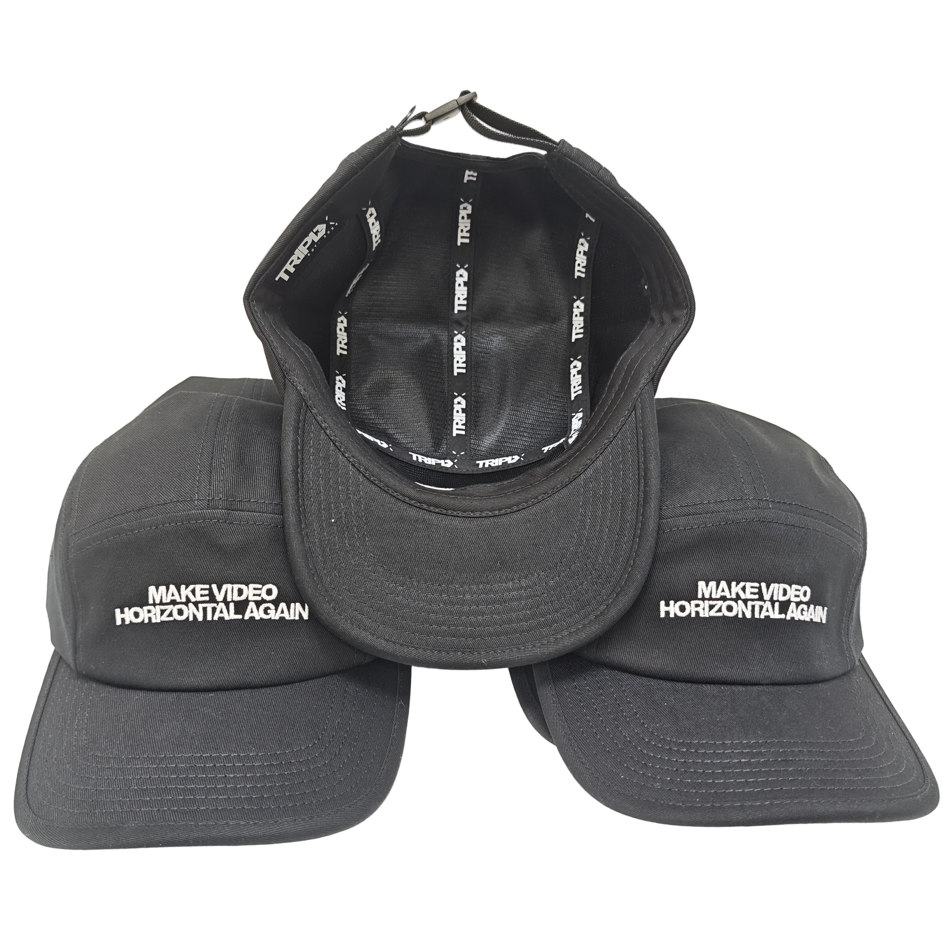 5 Panel Black Hat-4