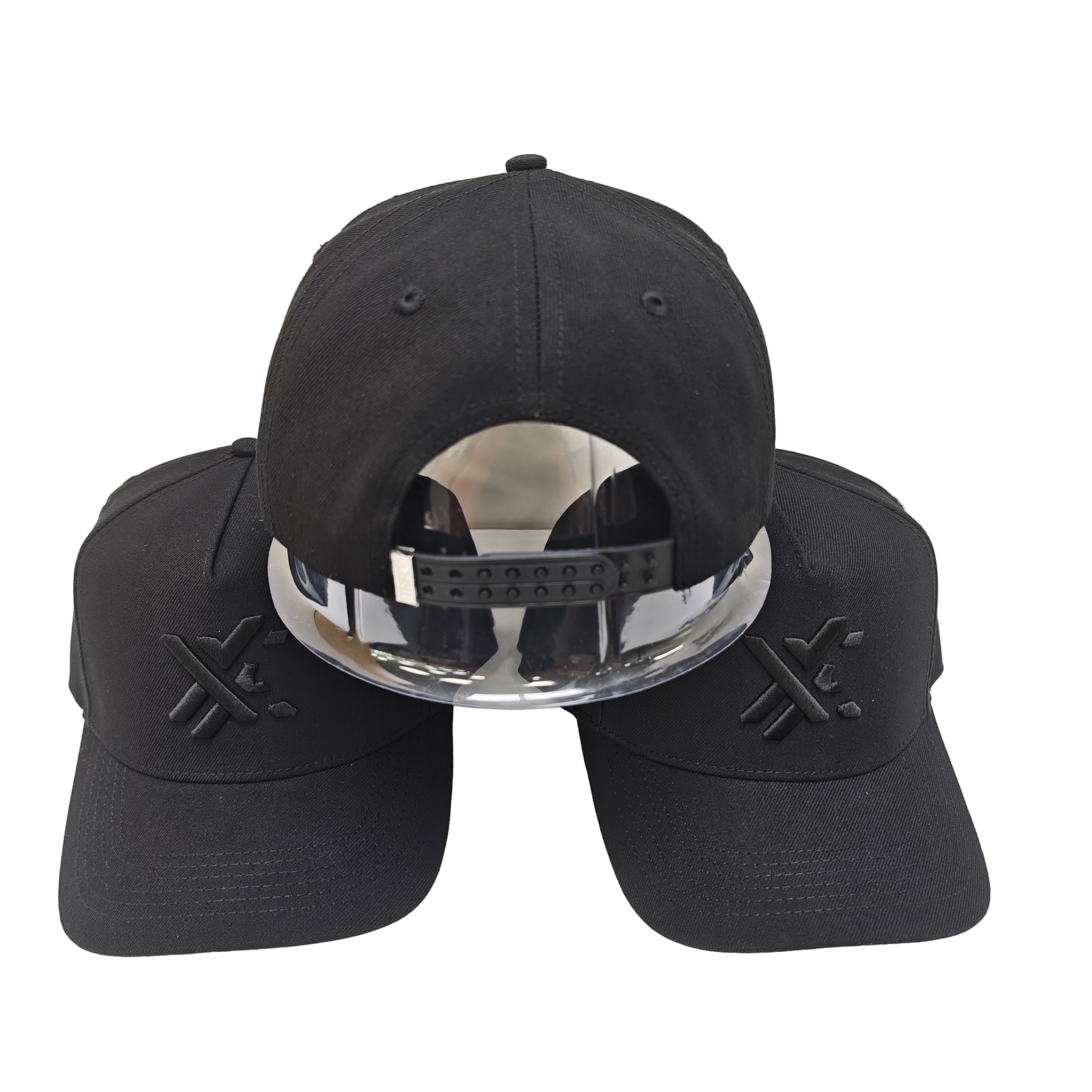 Black/Green Logo Hat-4