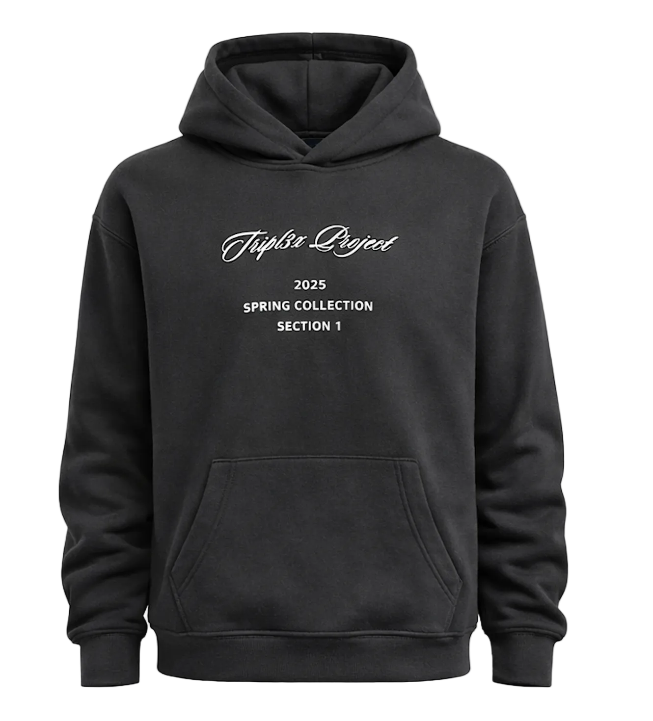 EXCLUSIVE CAPSULE HOODIE - BLACK